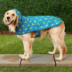 Frisco Lightweight Rubber Ducky Dog Raincoat -Frisco 119202 PT5. AC SS1800 V1540424644