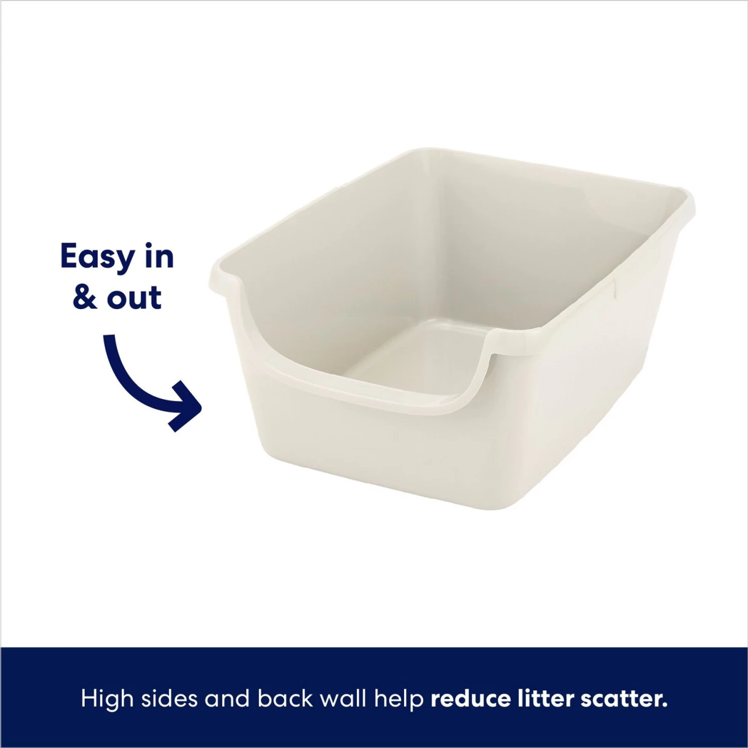 Frisco High Sided Cat Litter Box, Extra Large 5 Frisco High Sided Cat Litter Box, Extra Large - Image 3