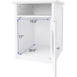 Frisco Decorative Side Table Cat Litter Box Cover -Frisco 156786 PT5. AC SS1800 V1570480091