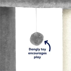 Frisco 42-in Heavy Duty Faux Fur Cat Tree & Condo -Frisco 169398 PT4. AC SS1800 V1667229308