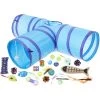 Frisco Plush, Teaser, Ball & Tri-Tunnel Variety Pack Cat Toy With Catnip, 20 Count -Frisco 178161 Main. AC SS1800 V1573680524