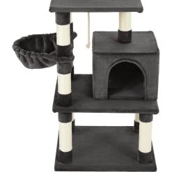 Frisco 59-in Faux Fur Cat Tree & Condo -Frisco 180387 PT3. AC SS1800 V1584452636