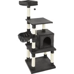 Frisco 59-in Faux Fur Cat Tree & Condo -Frisco 180387 PT7. AC SS1800 V1584453462