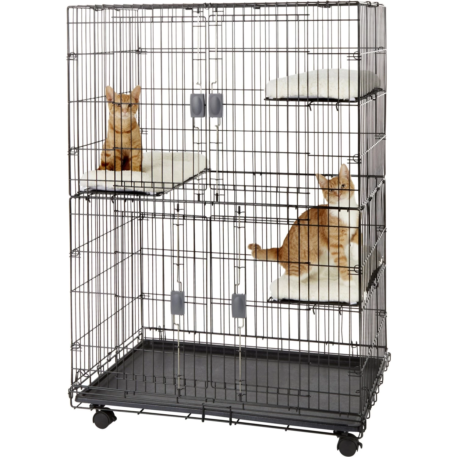 Frisco Collapsible Wire Cat Cage Playpen 5 Frisco Collapsible Wire Cat Cage Playpen - Image 3