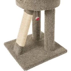 Frisco 24-in Real Carpet Cat Scratching Perch With Toy -Frisco 208960 PT4. AC SS1800 V1589221657