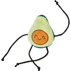 Frisco Dangly Avocado Buddy Plush Cat Toy With Catnip