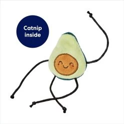 Frisco Dangly Avocado Buddy Plush Cat Toy With Catnip 9 Frisco Dangly Avocado Buddy Plush Cat Toy With Catnip -Frisco 213846 PT2. AC SS1800 V1691783910