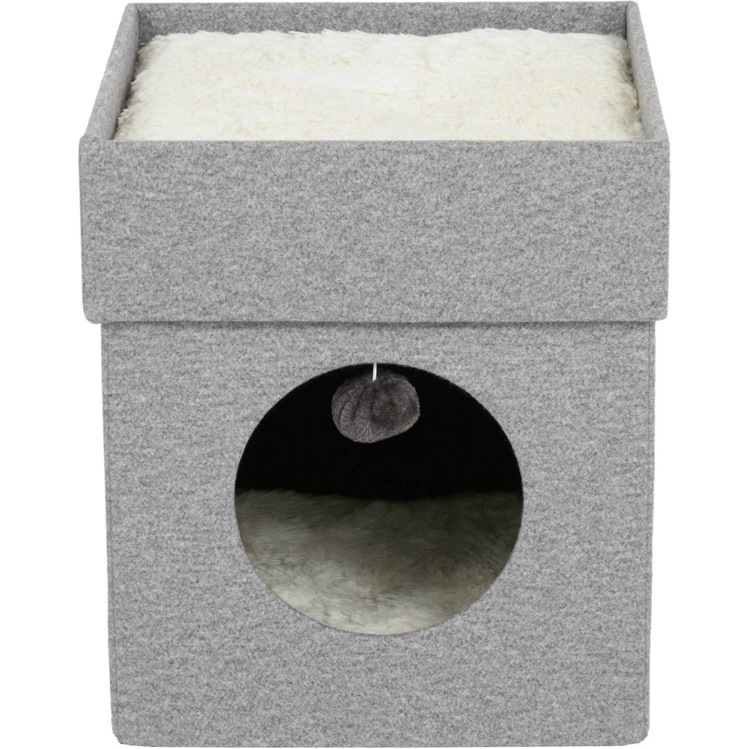 Frisco Single Cube Stackable And Collapsible Cat Condo 6 Frisco Single Cube Stackable And Collapsible Cat Condo - Image 4
