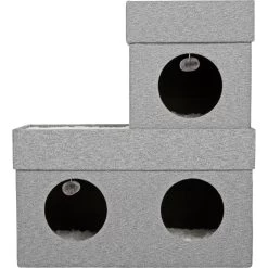 Frisco Double Cube Stackable And Collapsible Cat Condo -Frisco 214369 PT6. AC SS1800 V1589908944