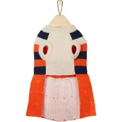 Frisco Pom Pom Bow Striped Dog & Cat Sweater Dress 13 Frisco Pom Pom Bow Striped Dog & Cat Sweater Dress -Frisco 223722 PT4. AC SS1800 V1599508586