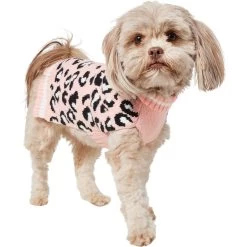 Frisco Leopard Print Dog & Cat Sweater -Frisco 223755 PT2. AC SS1800 V1599500522