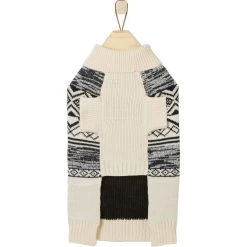 Frisco Black & Cream Turtleneck Sweater -Frisco 223850 PT4. AC SS1800 V1599055254