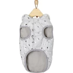 Frisco Mediumweight Silver Polka Dotted Insulated Dog & Cat Coat 13 Frisco Mediumweight Silver Polka Dotted Insulated Dog & Cat Coat -Frisco 224017 PT4. AC SS1800 V1600732878