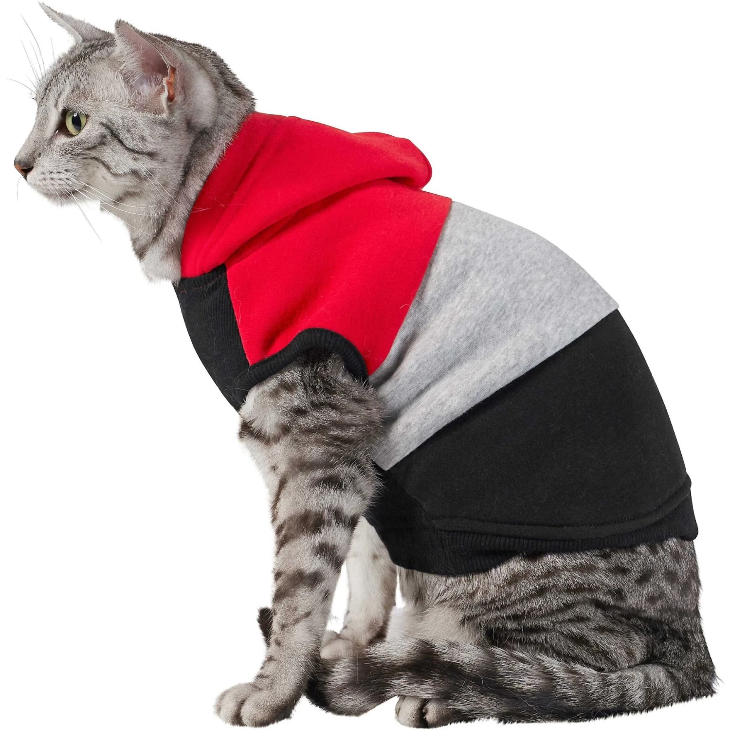 Frisco Colorblock Dog & Cat Sleeveless Hoodie 6 Frisco Colorblock Dog & Cat Sleeveless Hoodie - Image 4
