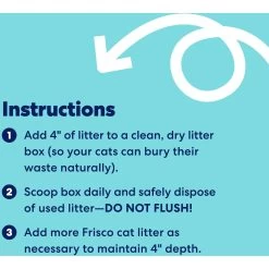 Frisco Lightweight Unscented Clumping Cat Litter 14 Frisco Lightweight Unscented Clumping Cat Litter -Frisco 230716 PT5. AC SS1800 V1657656284