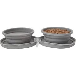Frisco Travel Collapsible Silicone Dog & Cat Bowl -Frisco 232062 PT3. AC SS1800 V1605134535