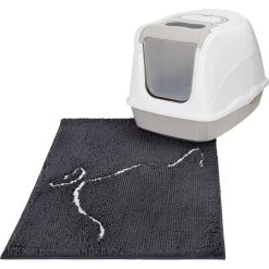 Frisco Microfiber Chenille Cat Silhouette Litter Mat 11 Frisco Microfiber Chenille Cat Silhouette Litter Mat -Frisco 235902 PT3. AC SS1800 V1603342031