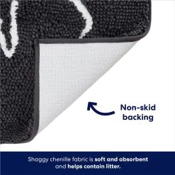 Frisco Microfiber Chenille Fish Bone Litter Mat -Frisco 236242 PT2. AC SS1800 V1676556263