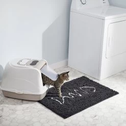 Frisco Microfiber Chenille Fish Bone Litter Mat -Frisco 236242 PT4. AC SS1800 V1606833806