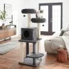 Frisco 55-in Faux Fur Cat Tree & Condo -Frisco 236542 MAIN. AC SS1800 V1616522213