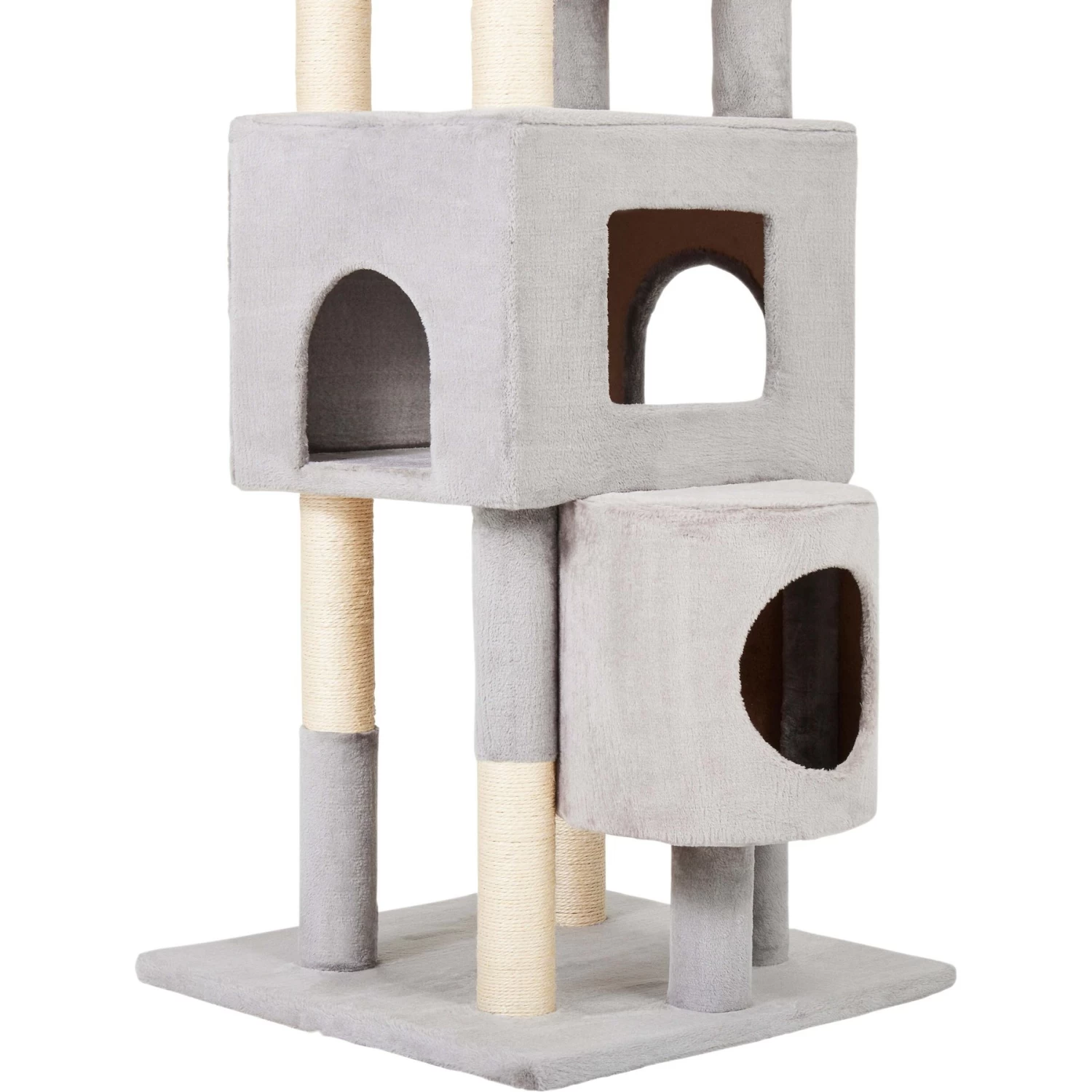 Frisco 71-in Faux Fur Cat Tree & Condo 7 Frisco 71-in Faux Fur Cat Tree & Condo - Image 5