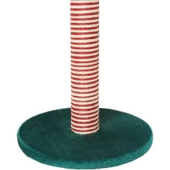 Frisco Holiday 29.5-in Candy Cane Sisal Cat Scratching Post With Toy 12 Frisco Holiday 29.5-in Candy Cane Sisal Cat Scratching Post With Toy -Frisco 236565 PT5. AC SS1800 V1601330796