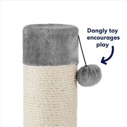 Frisco 35-in Heavy Duty Sisal Cat Scratching Post With Toy 10 Frisco 35-in Heavy Duty Sisal Cat Scratching Post With Toy -Frisco 238150 PT3. AC SS1800 V1667227022