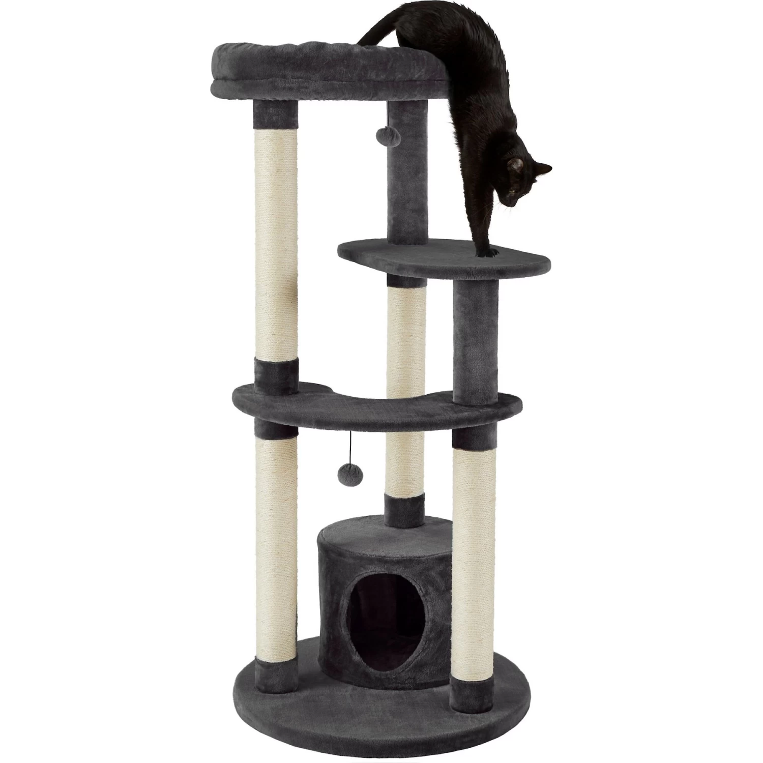 Frisco Heavy Duty Faux Fur Cat Tree & Condo 5 Frisco Heavy Duty Faux Fur Cat Tree & Condo - Image 3