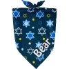 Frisco Hanukkah Personalized Dog & Cat Bandana 1 Frisco Hanukkah Personalized Dog & Cat Bandana -Frisco 242799 MAIN. AC SS1800 V1600114271