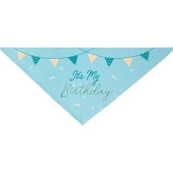 Frisco It's My Birthday Dog & Cat Bandana, Blue -Frisco 248697 PT3. AC SS1800 V1633068119
