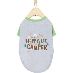 Frisco Happy Lil' Camper Dog & Cat T-Shirt