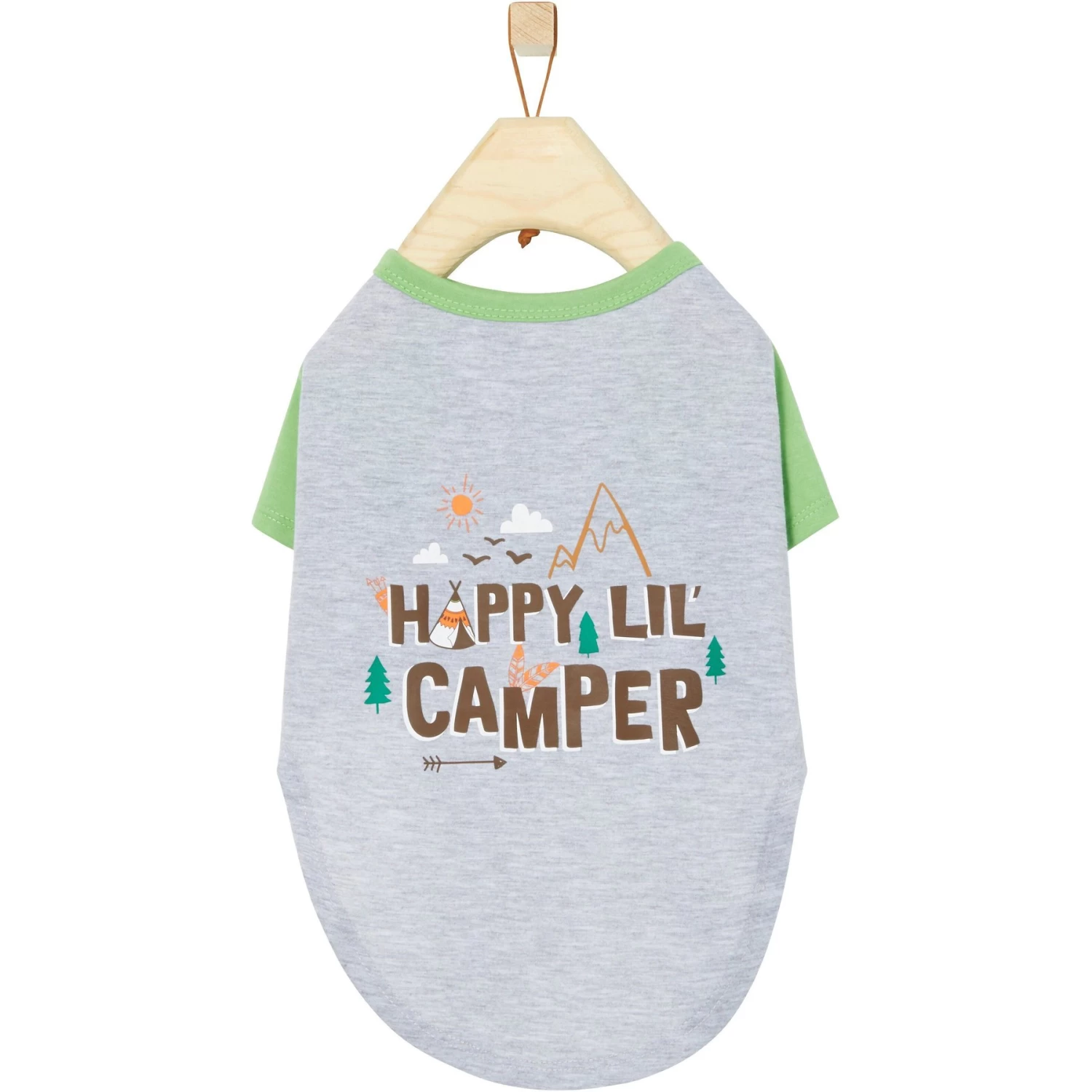Frisco Happy Lil' Camper Dog & Cat T-Shirt 2 Frisco Happy Lil' Camper Dog & Cat T-Shirt
