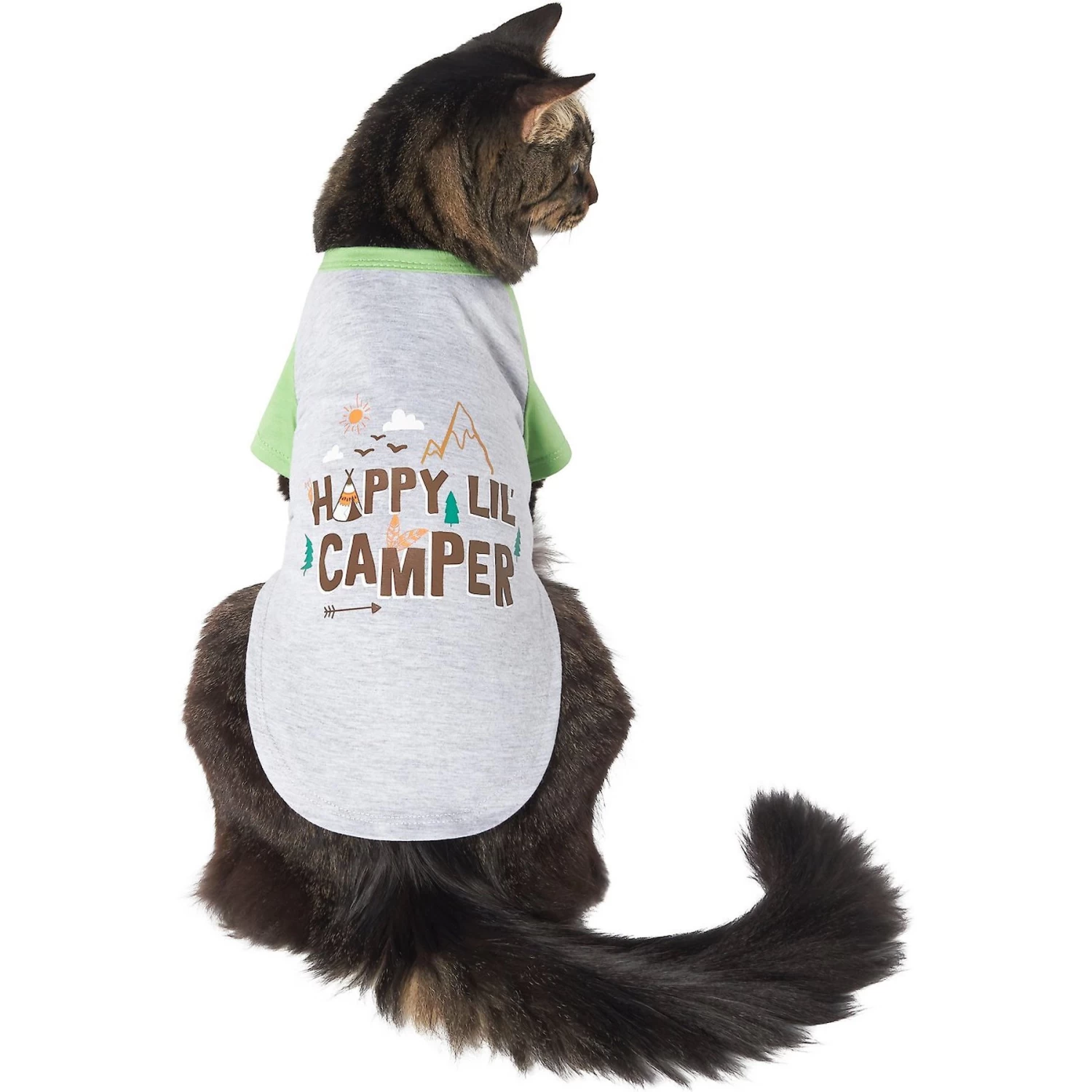 Frisco Happy Lil' Camper Dog & Cat T-Shirt 4 Frisco Happy Lil' Camper Dog & Cat T-Shirt - Image 3