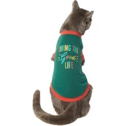 Frisco Living The Good Life Dog & Cat T-Shirt -Frisco 248973 PT2. AC SS1800 V1644959792