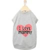 Frisco I Love Mommy Dog & Cat T-Shirt, Gray 2 Frisco I Love Mommy Dog & Cat T-Shirt, Gray -Frisco 249278 MAIN. AC SS1800 V1624617150