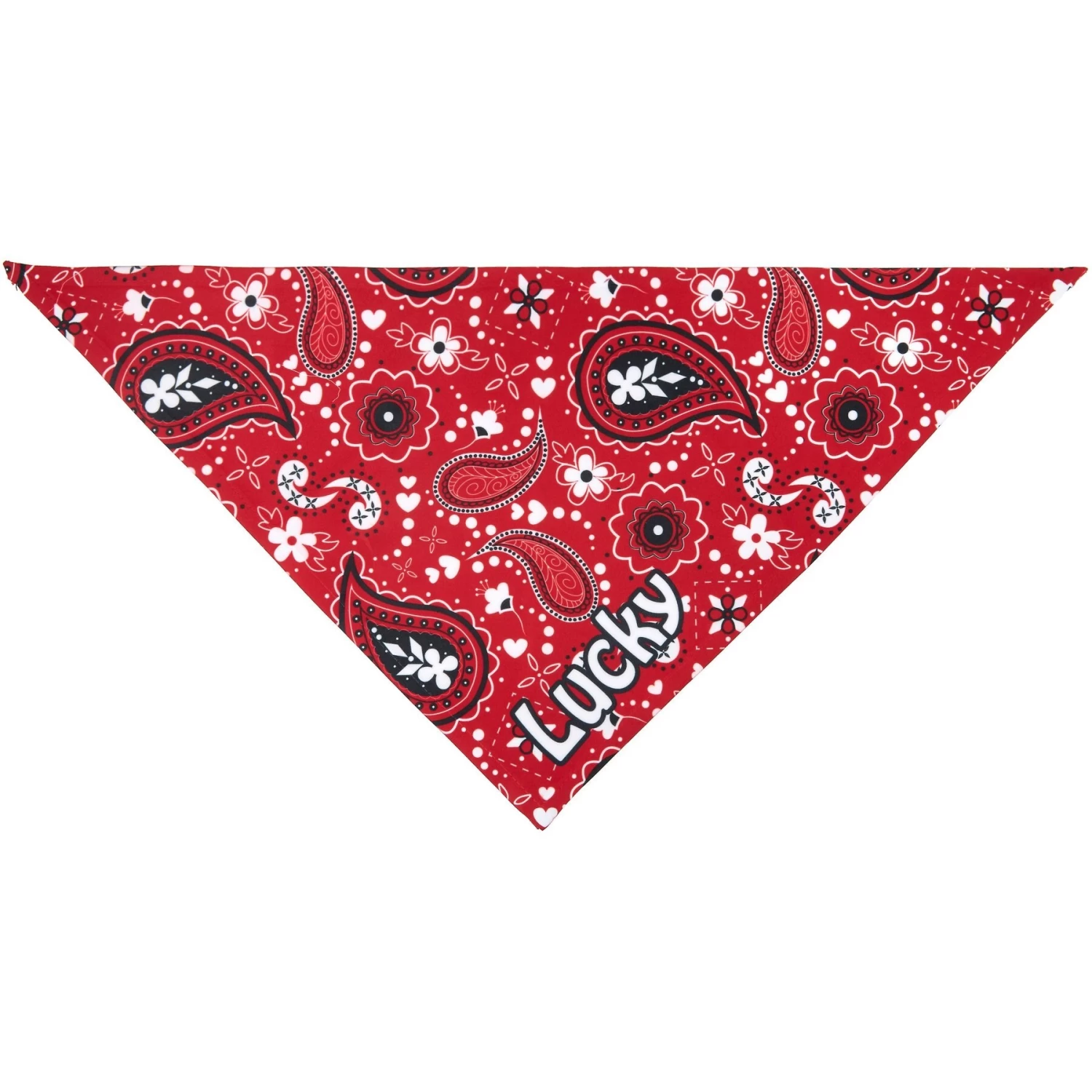 Frisco Paisley Printed Personalized Dog & Cat Bandana 6 Frisco Paisley Printed Personalized Dog & Cat Bandana - Image 4