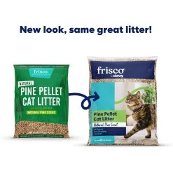 Fresh Step Products Fresh Scent Cat Litter Deodorizing Crystals & Frisco Pine Pellet Unscented Non-Clumping Wood Cat Litter 15 Fresh Step Products Fresh Scent Cat Litter Deodorizing Crystals & Frisco Pine Pellet Unscented Non-Clumping Wood Cat Litter -Frisco 255591 PT6. AC SS1800 V1660253956