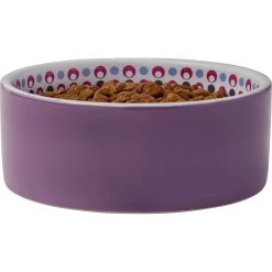 Frisco Kaleidoscope Pattern Non-skid Ceramic Dog & Cat Bowl -Frisco 256090 PT3. AC SS1800 V1615311698