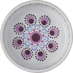 Frisco Kaleidoscope Pattern Non-skid Ceramic Dog & Cat Bowl -Frisco 256090 PT4. AC SS1800 V1615312954