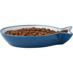 Frisco Fish Shaped Non-skid Ceramic Cat Dish 13 Frisco Fish Shaped Non-skid Ceramic Cat Dish -Frisco 256109 PT4. AC SS1800 V1617196291
