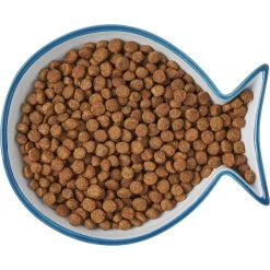Frisco Fish Shaped Non-skid Ceramic Cat Dish 15 Frisco Fish Shaped Non-skid Ceramic Cat Dish -Frisco 256109 PT6. AC SS1800 V1617196895