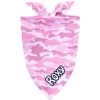 Frisco Pink Camo Personalized Dog & Cat Bandana -Frisco 267567 MAIN. AC SS1800 V1623094358