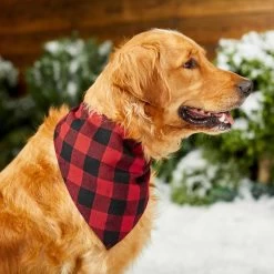 Red Buffalo Plaid Dog & Cat Bandana 15 Red Buffalo Plaid Dog & Cat Bandana -Frisco 267899 PT5. AC SS1800 V1637666506