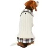 Frisco Cream Cable Knit Dog & Cat Sweater, White/Red Plaid 2 Frisco Cream Cable Knit Dog & Cat Sweater, White/Red Plaid -Frisco 268057 MAIN. AC SS1800 V1628629892
