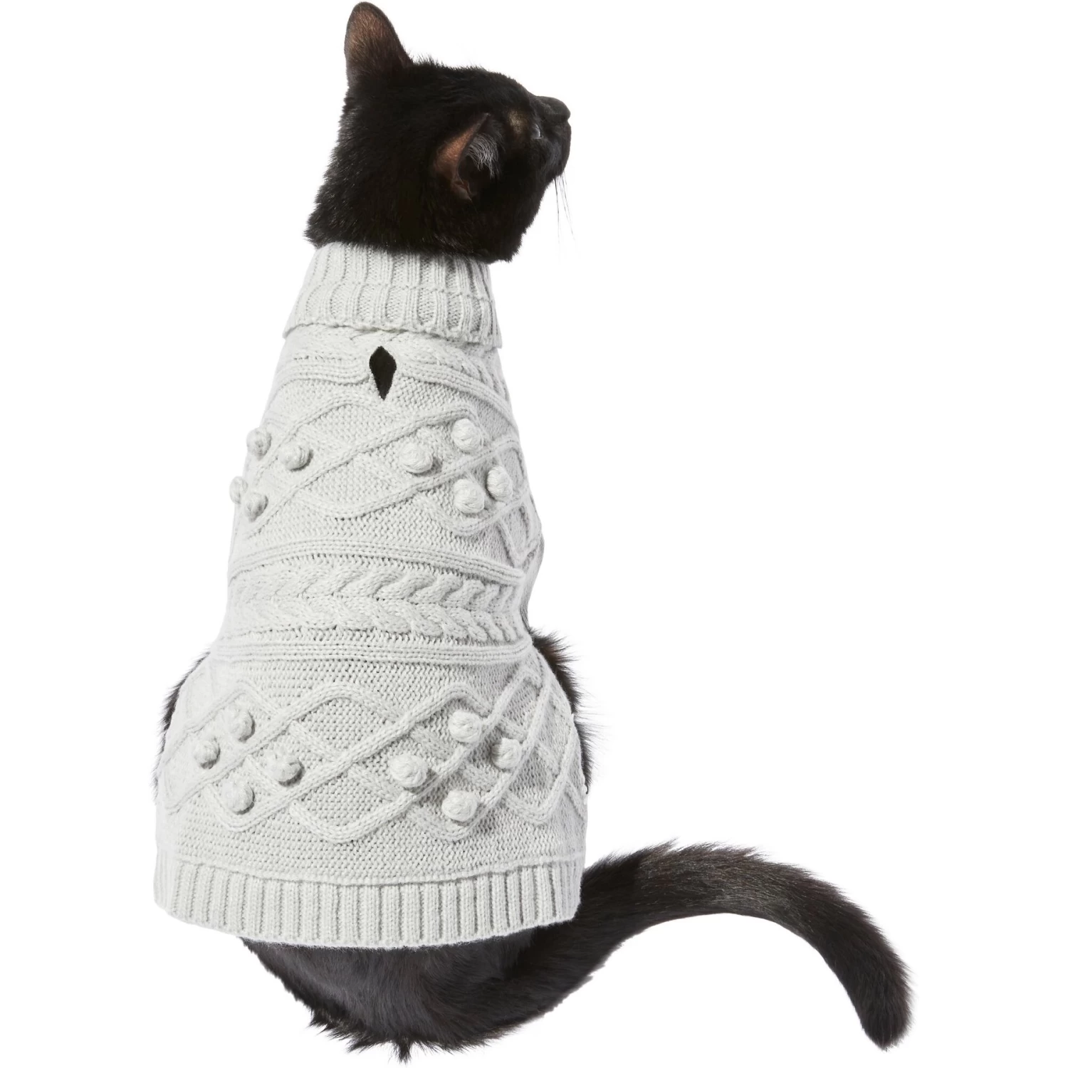 Frisco Boho Bobble-Knit Dog & Cat Sweater 5 Frisco Boho Bobble-Knit Dog & Cat Sweater - Image 3