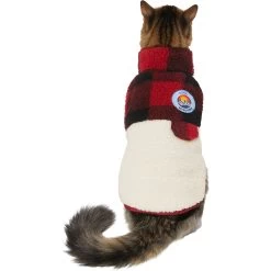 Frisco Mediumweight Red Plaid Insulated Dog & Cat Sherpa Coat 11 Frisco Mediumweight Red Plaid Insulated Dog & Cat Sherpa Coat -Frisco 268320 PT2. AC SS1800 V1628773353