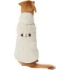 Frisco Lightweight Soft Sherpa Dog & Cat Coat, Oatmeal -Frisco 268328 MAIN. AC SS1800 V1628773955