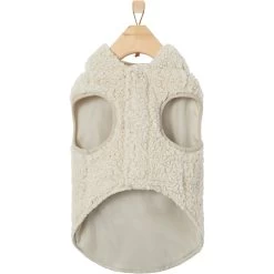 Frisco Lightweight Soft Sherpa Dog & Cat Coat, Oatmeal 13 Frisco Lightweight Soft Sherpa Dog & Cat Coat, Oatmeal -Frisco 268328 PT5. AC SS1800 V1628779720