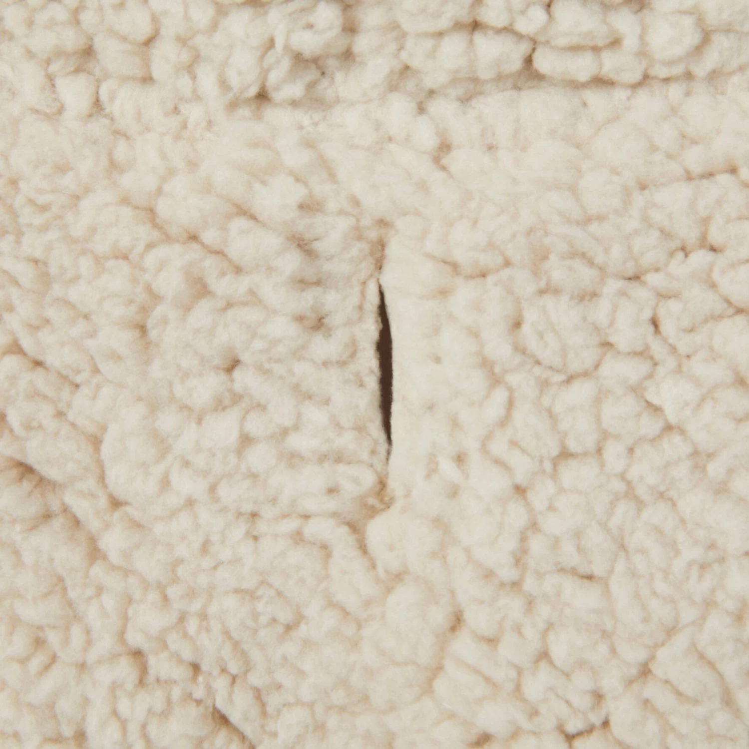 Frisco Lightweight Soft Sherpa Dog & Cat Coat, Oatmeal 8 Frisco Lightweight Soft Sherpa Dog & Cat Coat, Oatmeal - Image 6