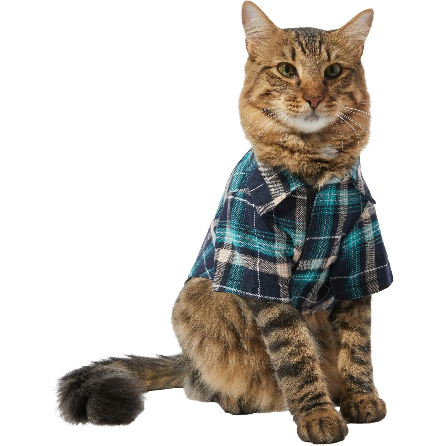 Frisco Multi-Plaid Dog & Cat Flannel Shirt 6 Frisco Multi-Plaid Dog & Cat Flannel Shirt - Image 4